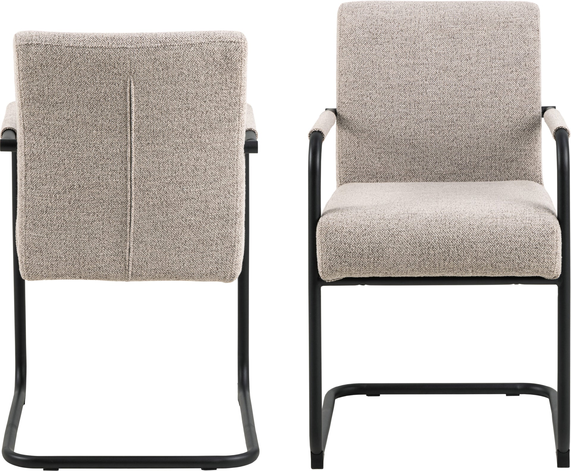 SCAUN DE DINING ADELE CU COTIERA BEJ