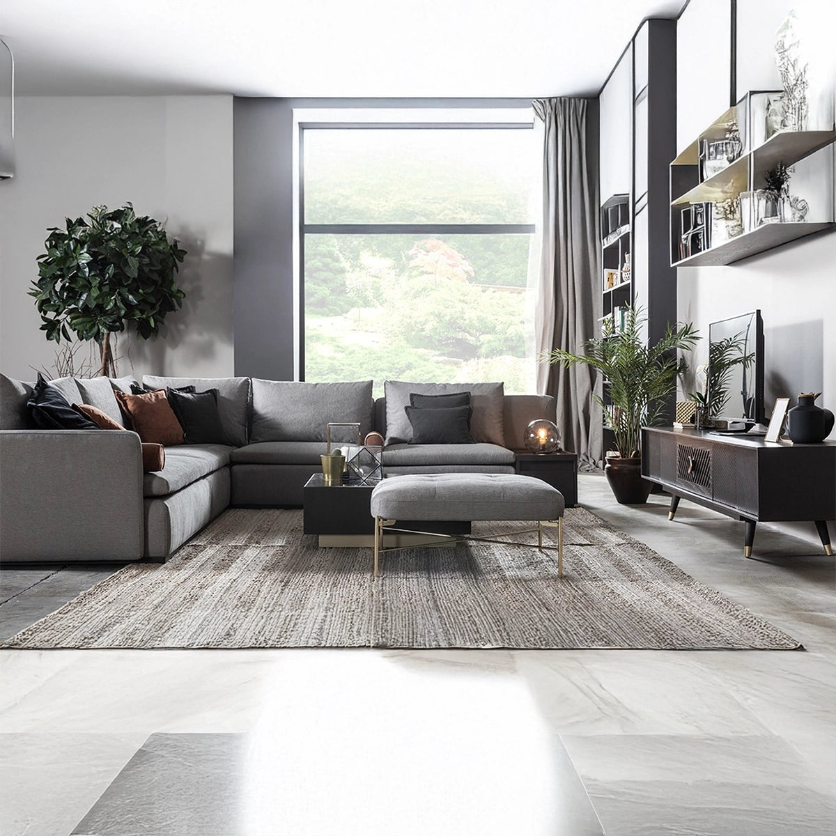 Compoziții Evoluzione – Design modern și confort modular pentru living