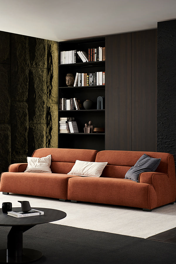 4-SEATER SOFA WITH ARMS MANFREDO