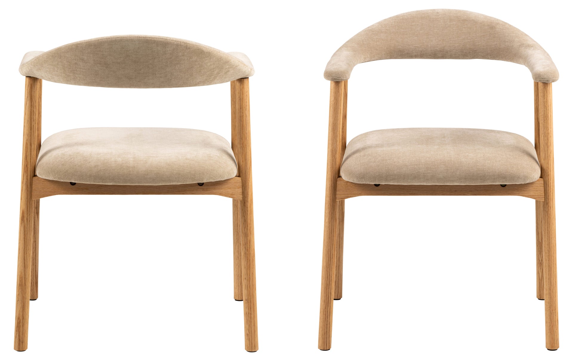 SCAUN DE DINING ADDI CU COTIERĂ BEJ