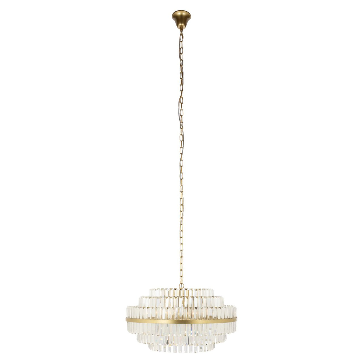 Lampadario Desire Brushed Gold Medium - Design moderno