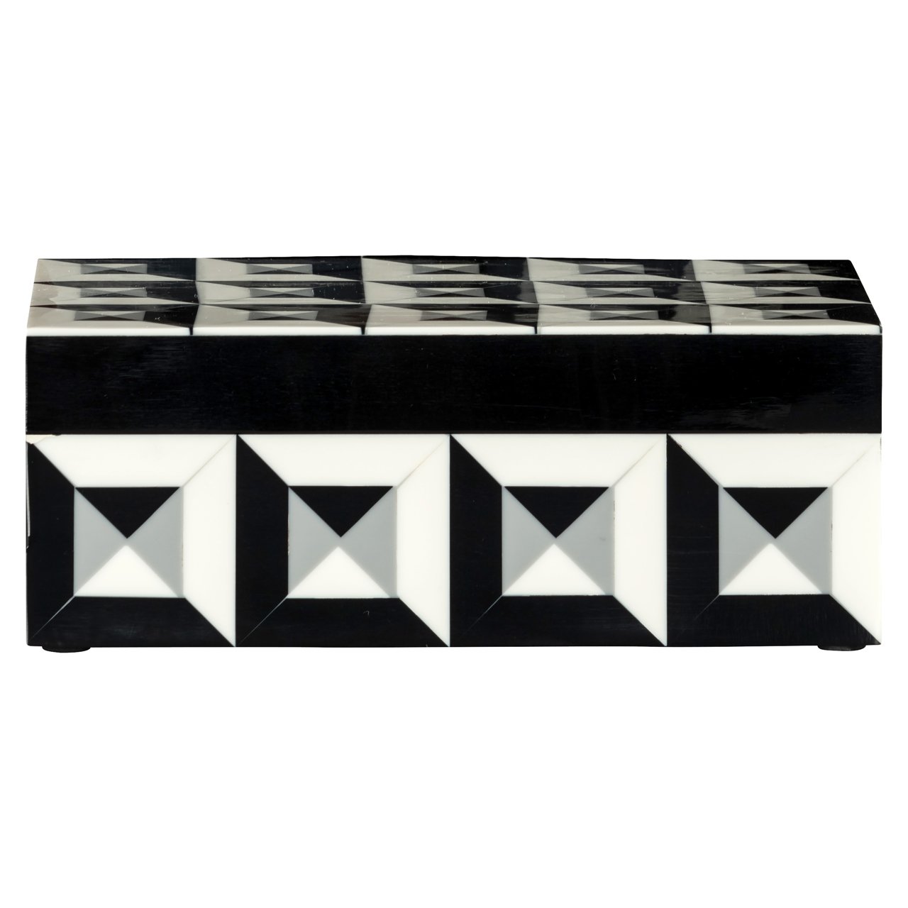 Storage Box Licia Black/White
