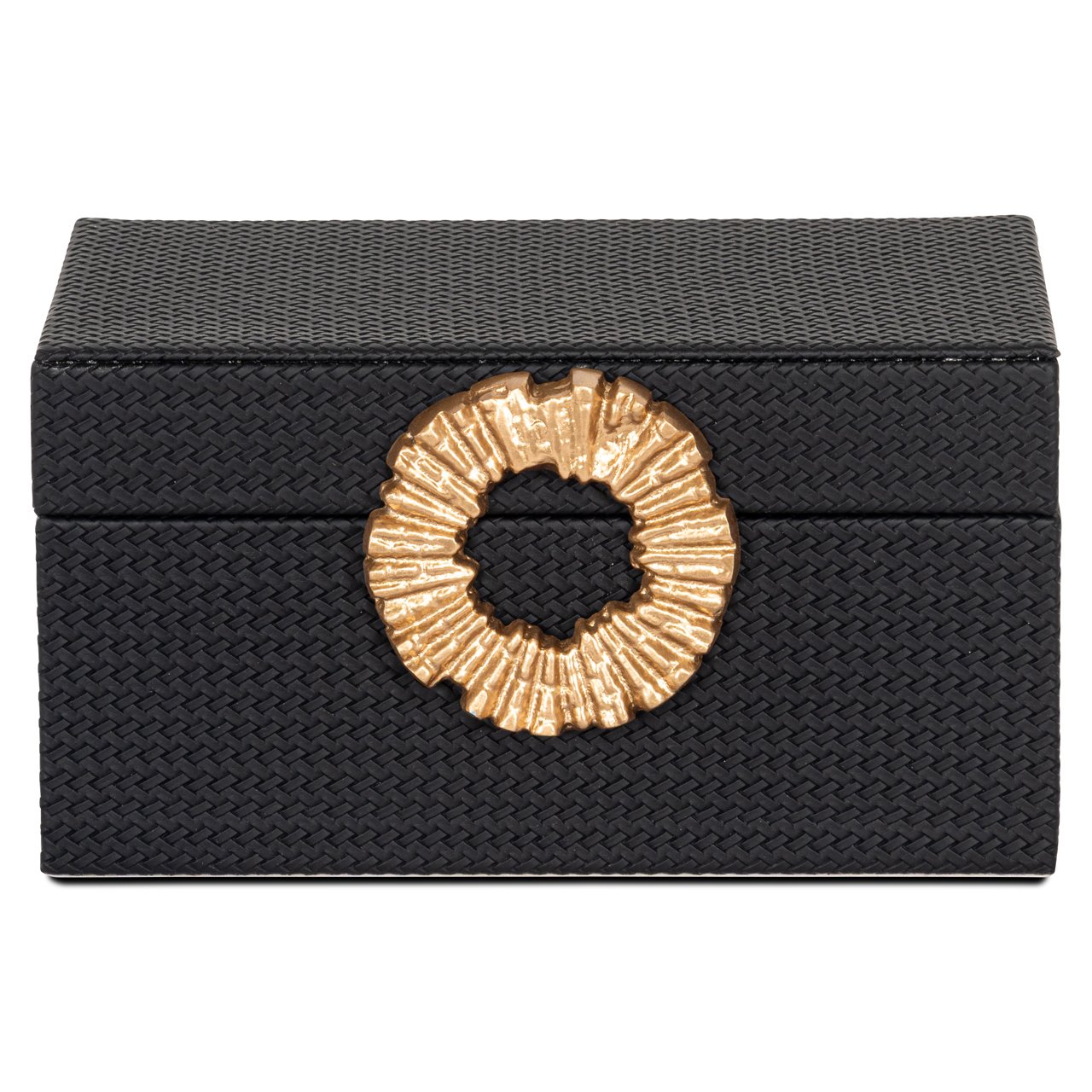 Storage Box Amal Black/Gold Small