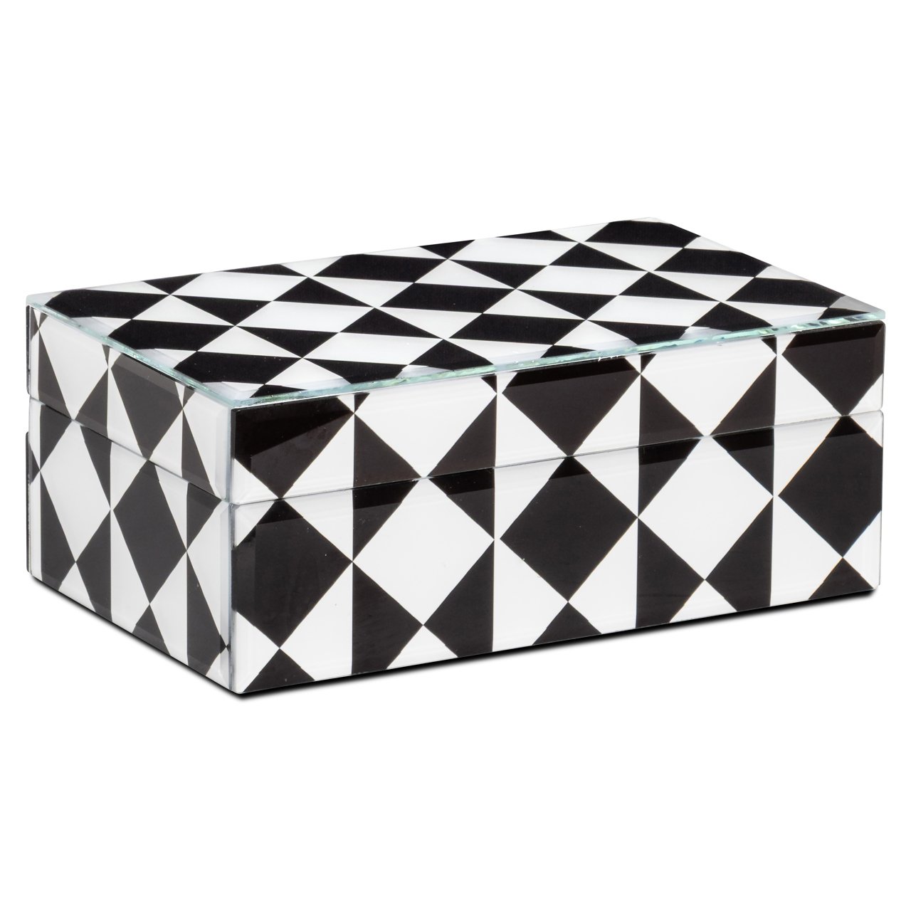 Storage Box Silas Black/White Small