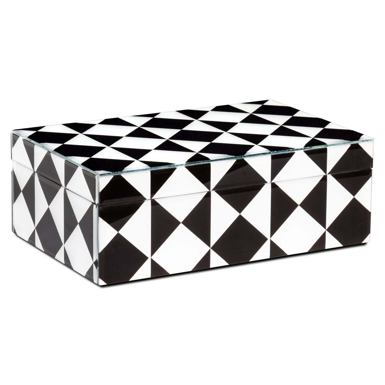 Storage Box Silas Black/White Large
