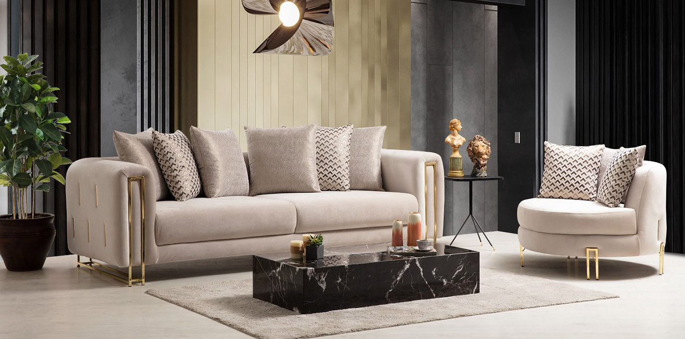 Set Canapea Roccia – Design Elegant și Confort Premium pentru Livingul Tău