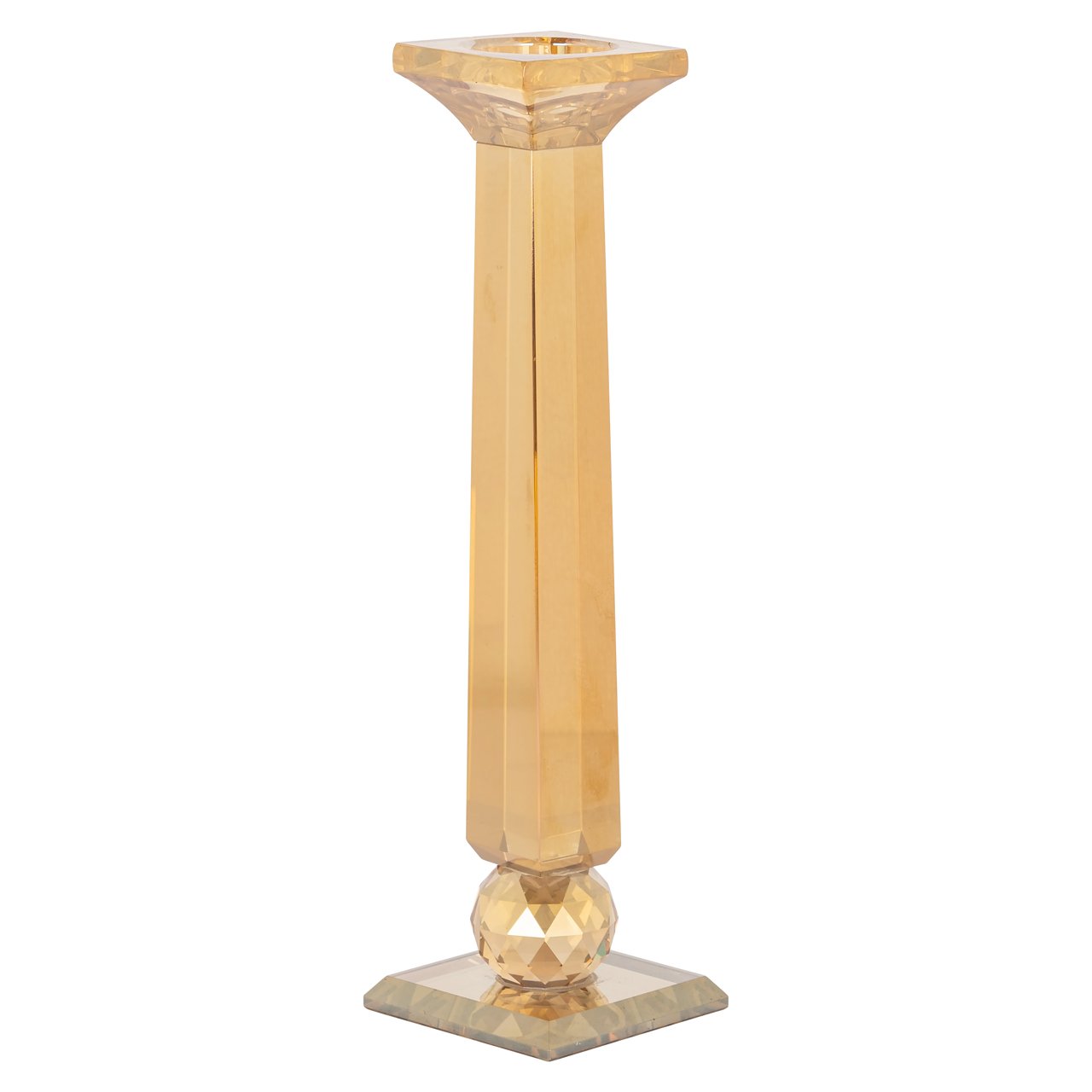 Candle Holder Milou Amber Small