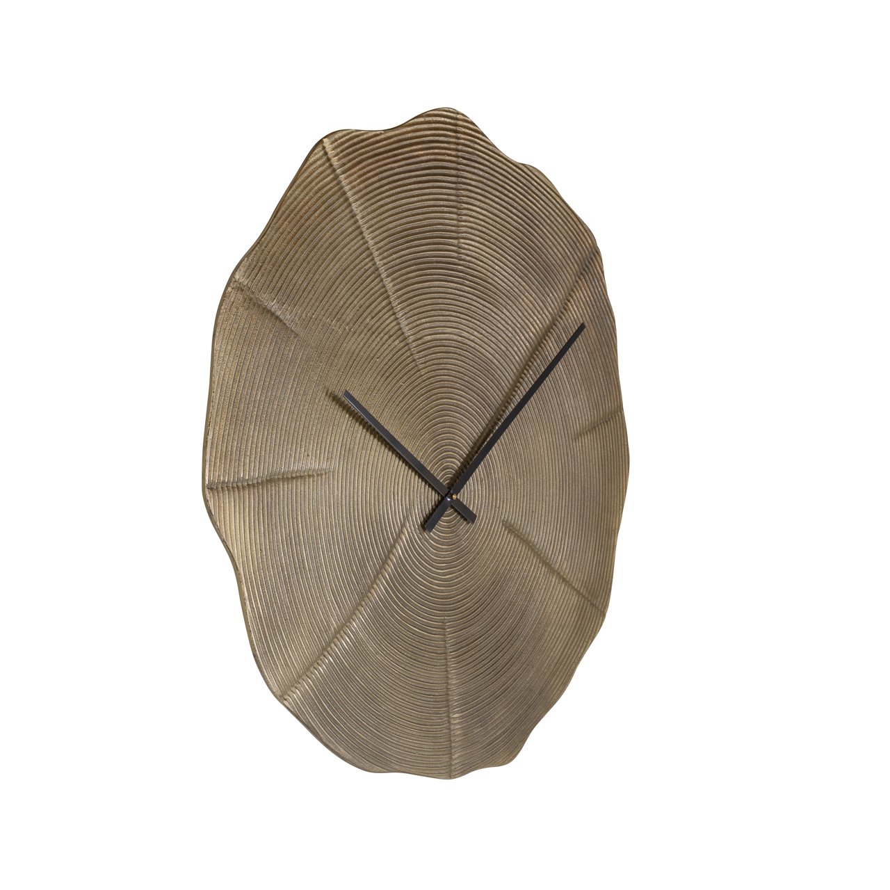 Clock Alien Gold