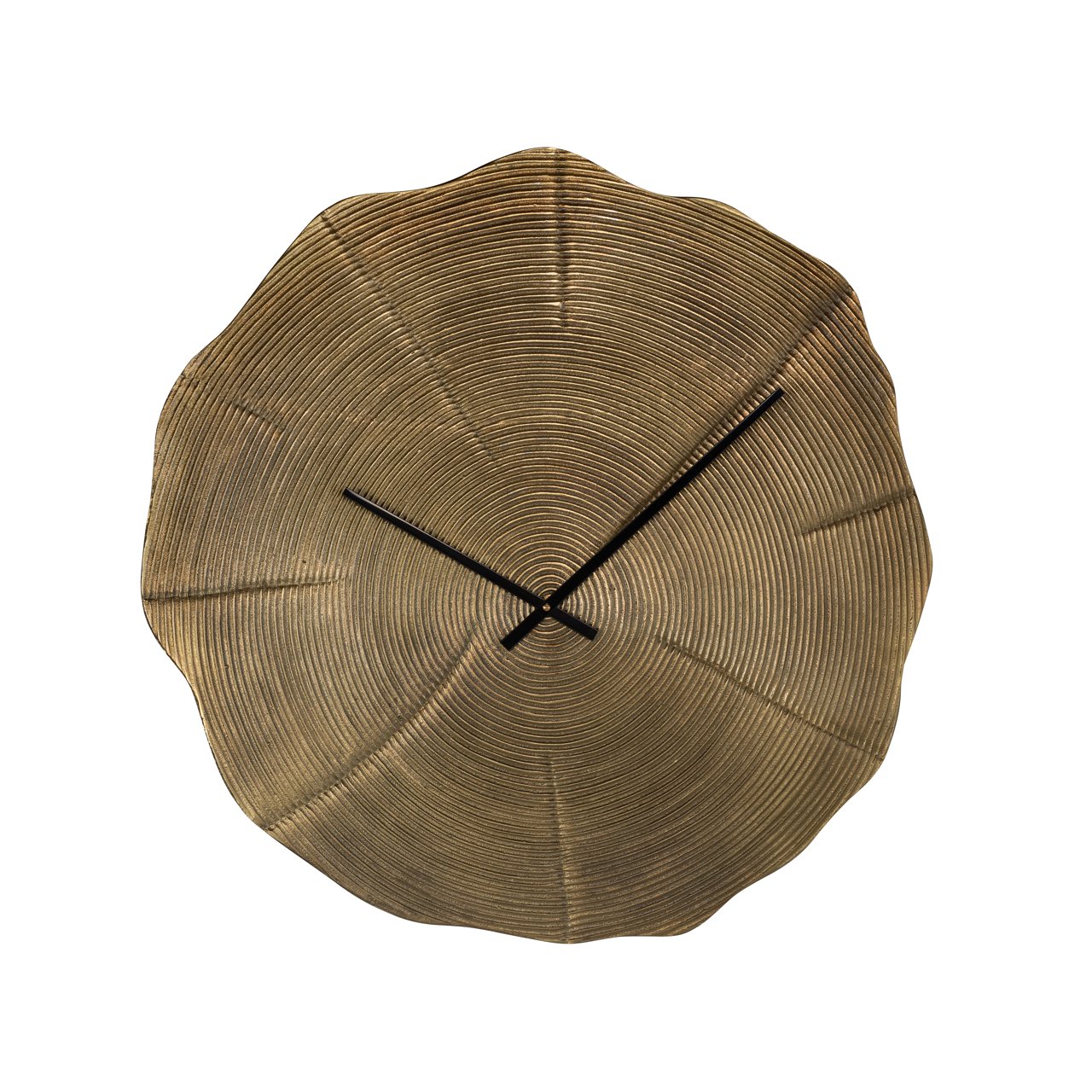 Clock Alien Gold