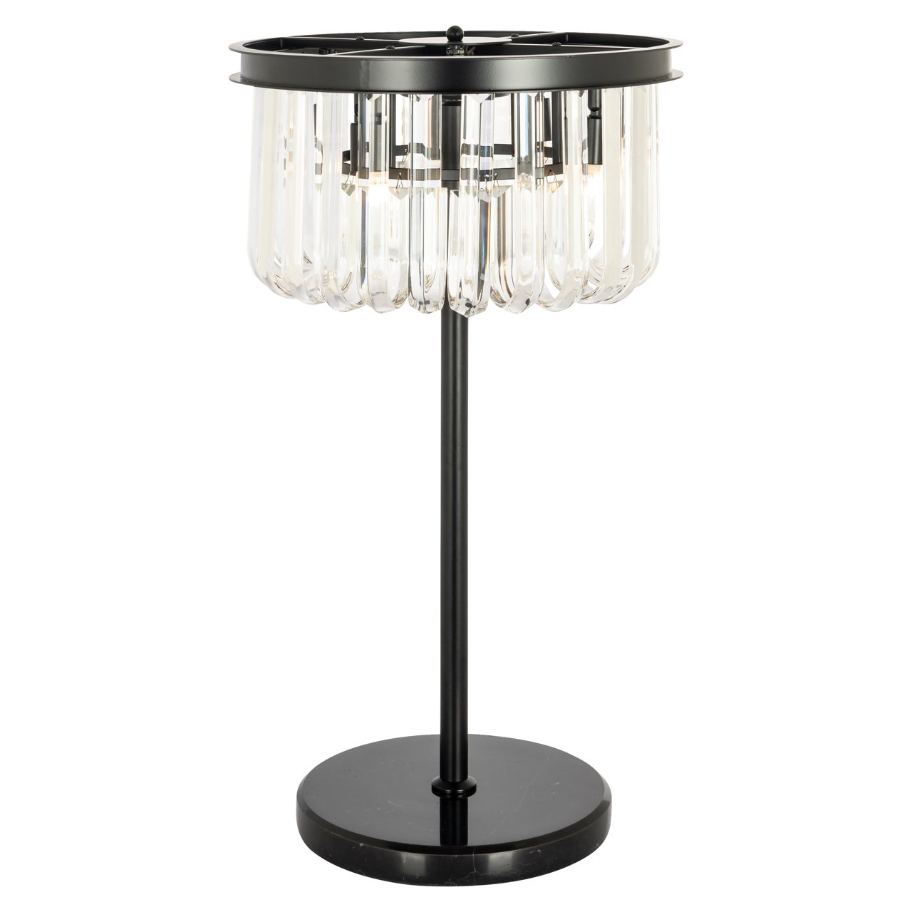 Lampa Masa Bessy Negru | Design Rotund | Moderna