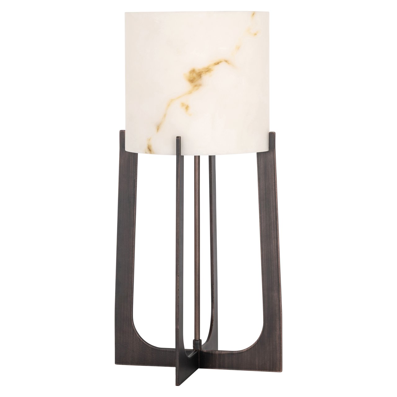 Lampă Masa Loura Bronz | Mica | Noptiera | Compacta