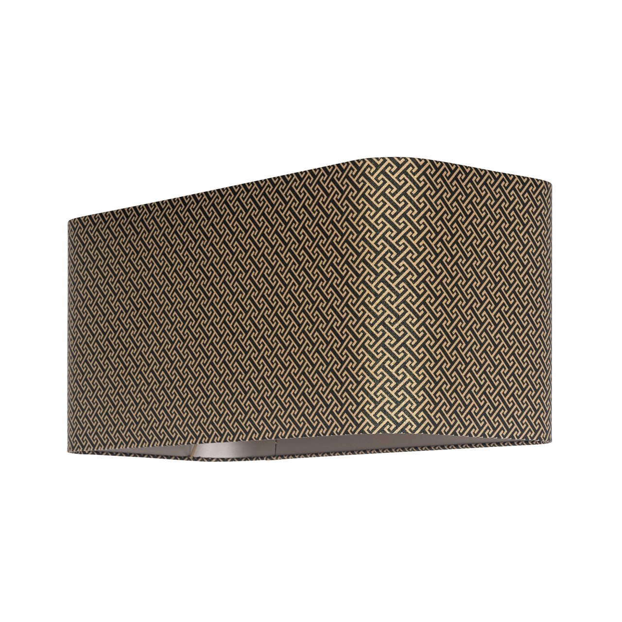 Abajur Dreptunghiular Negru - Design Geometric Modern