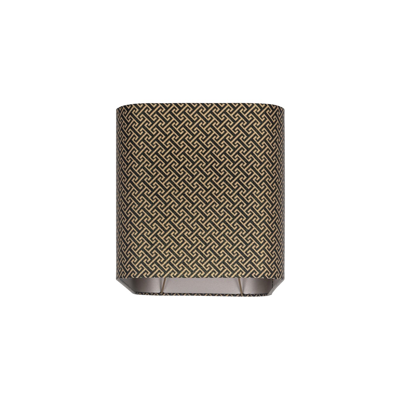 Abajur Dreptunghiular Negru - Design Geometric Modern