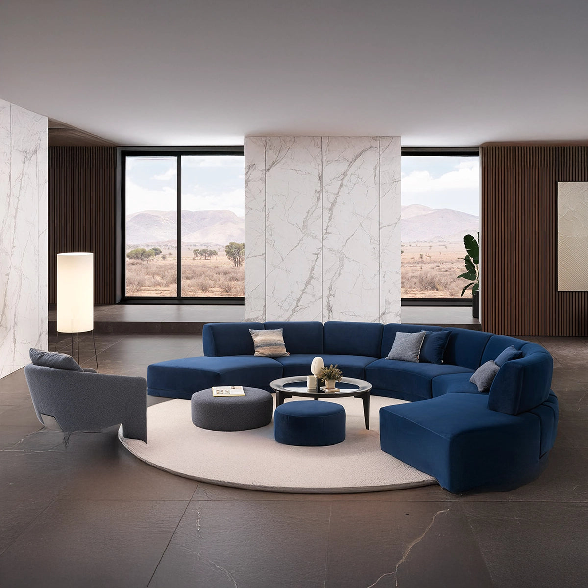 Compoziții Le Mans – design modern și confort pentru living