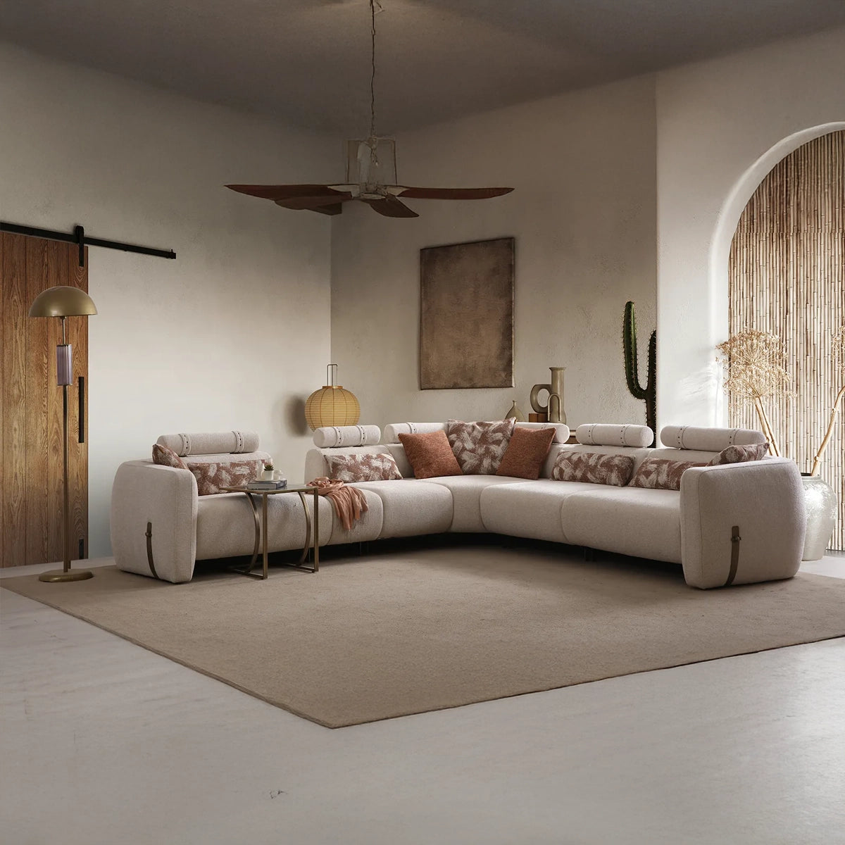 Compoziție BERLIN – Living modular contemporan cu design urban elegant