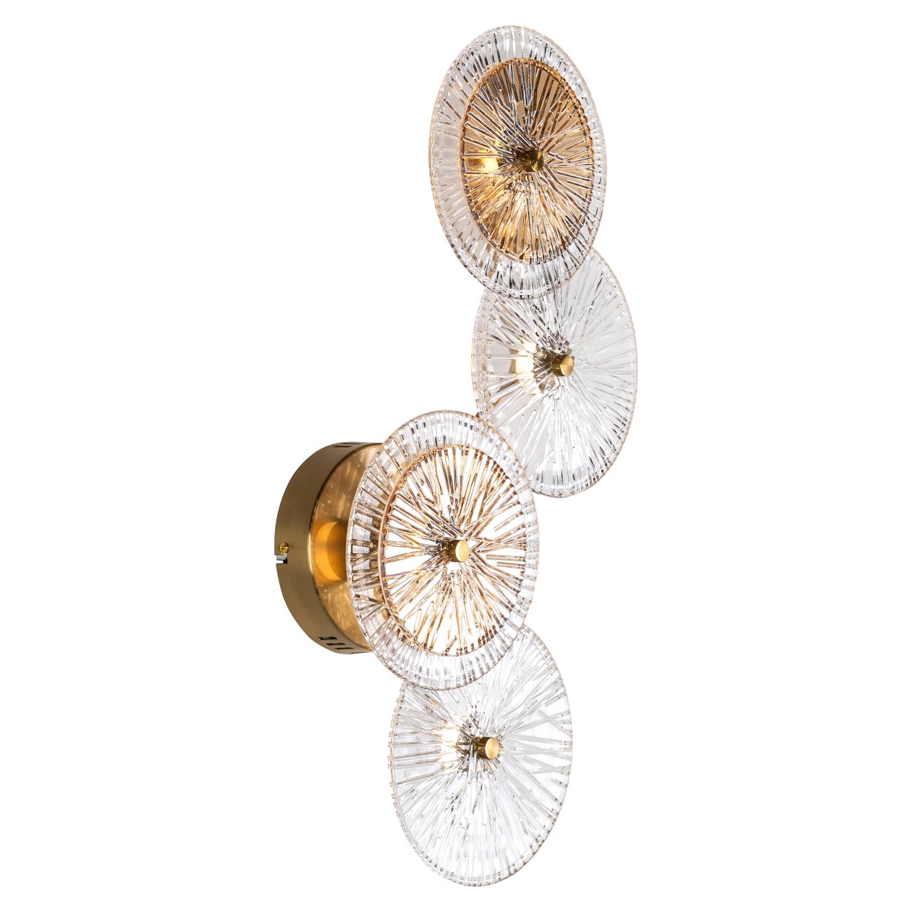 Lampă Perete Linzi Auriu Mat | Minimalista