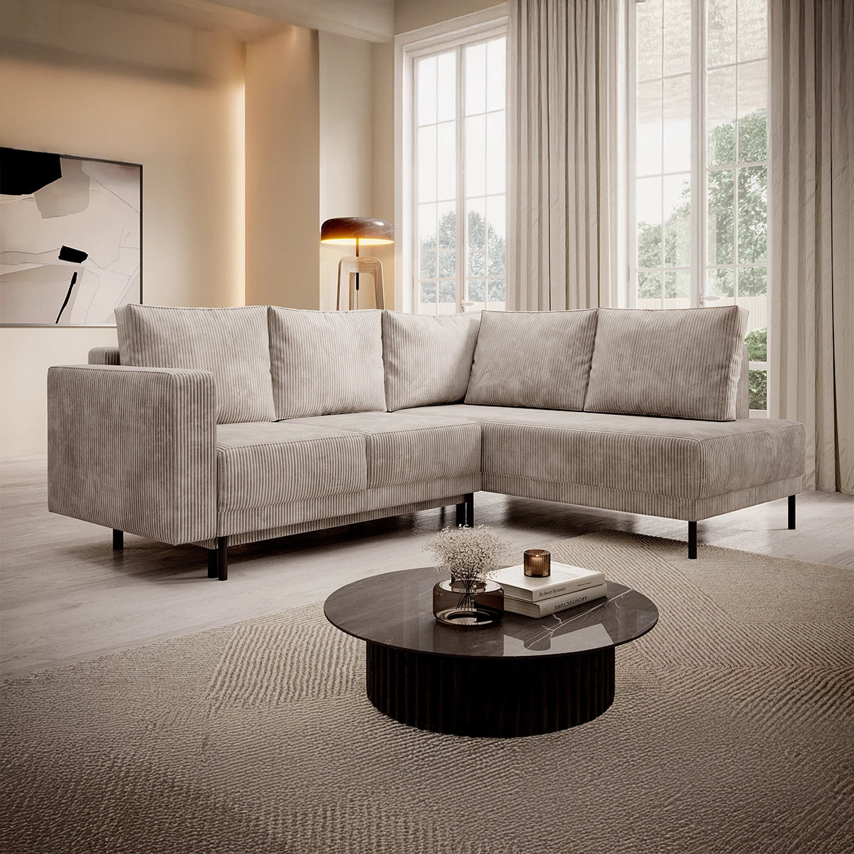 Colțar Modo II – confort modern și flexibilitate în living