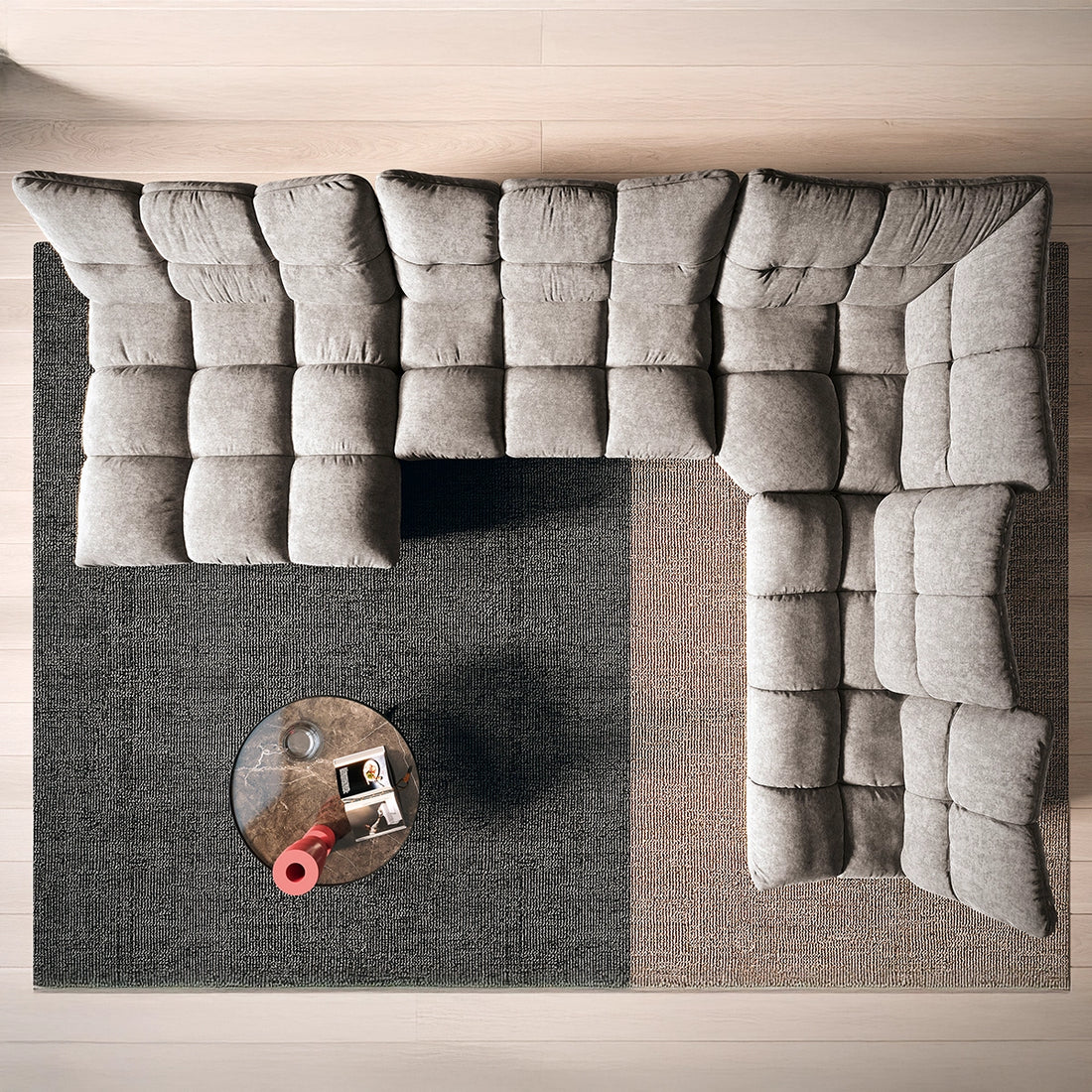 Canapea modulară PASSION – design sculptural și confort premium