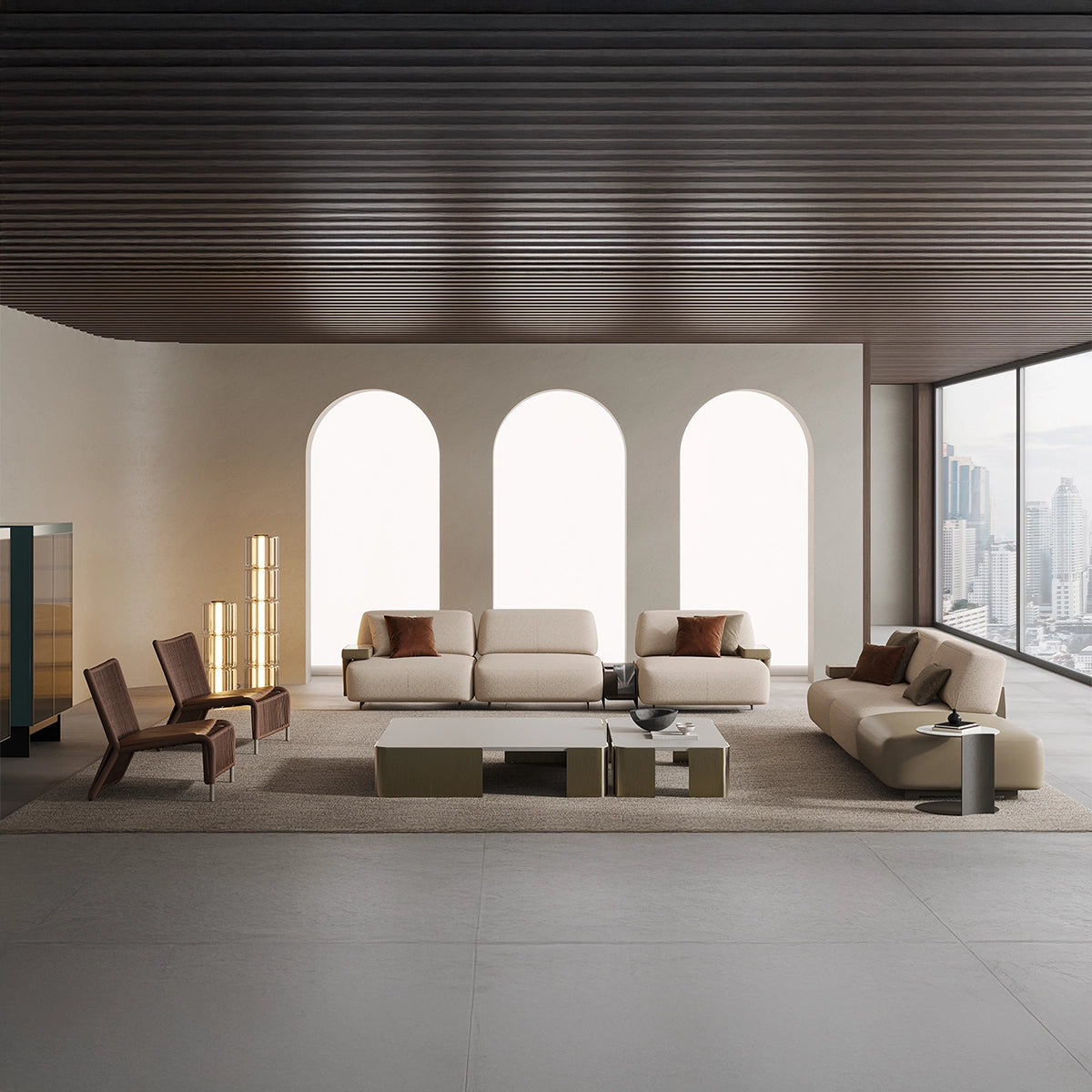 Compoziții Pino – Eleganță și versatilitate pentru living