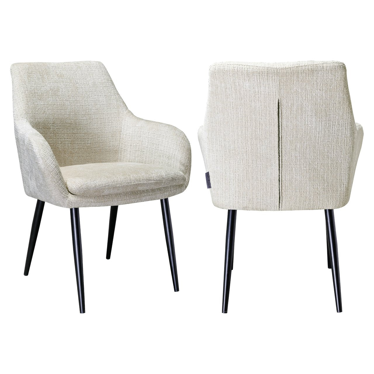 Dining Chair Chrissy Niagara Beige (Set Of 2)