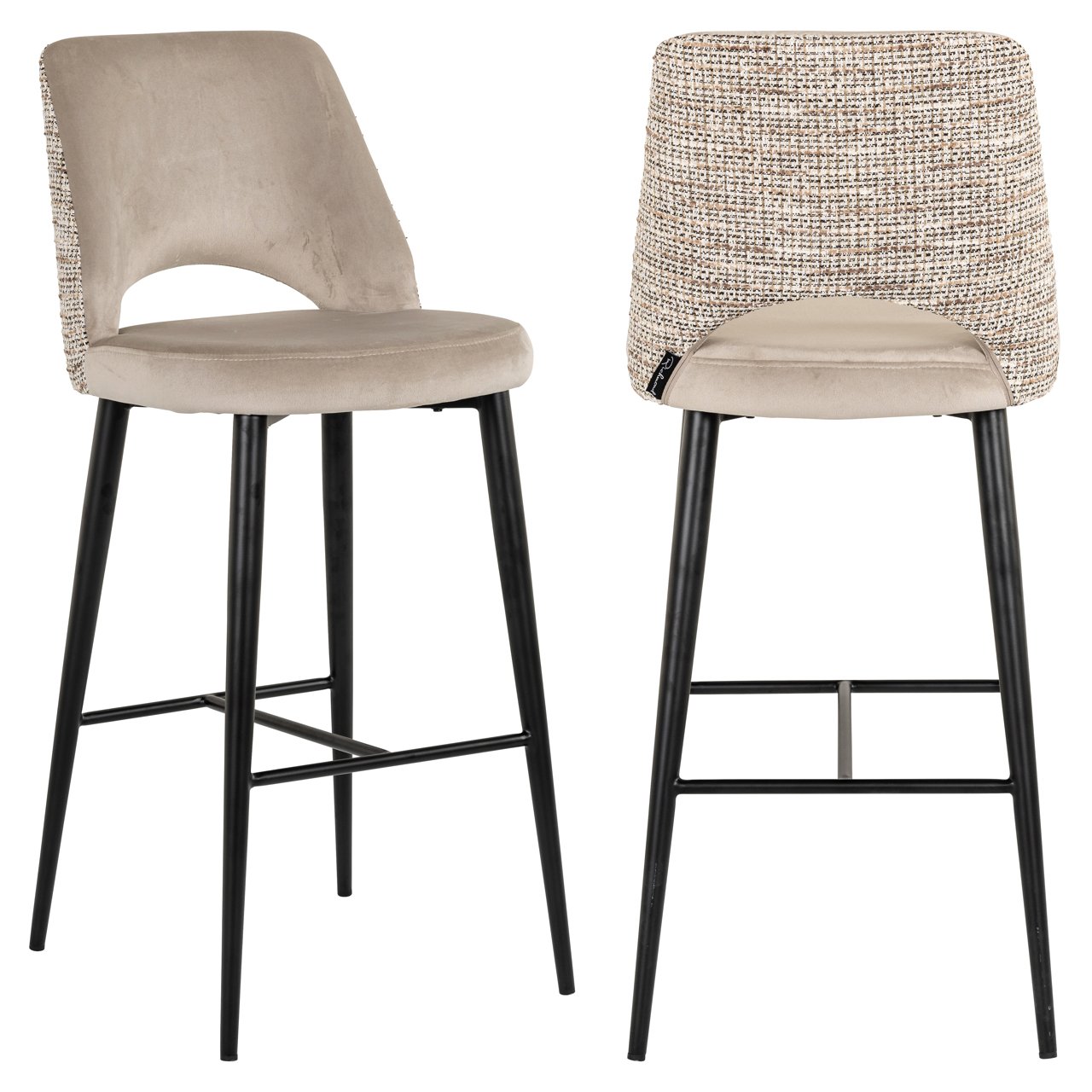 Scaun Bar Tabitha Trendy Nature – ignifug și modern