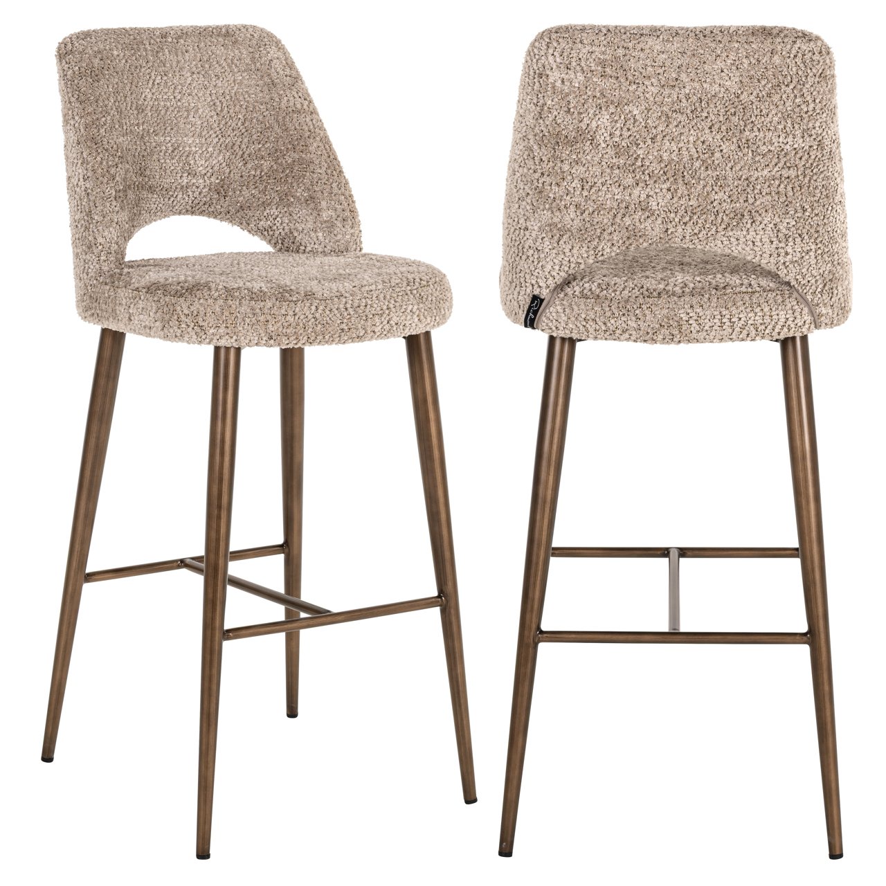 Bar Stool Delphine Lovely Nature Fire Retardant – stylish bar seating