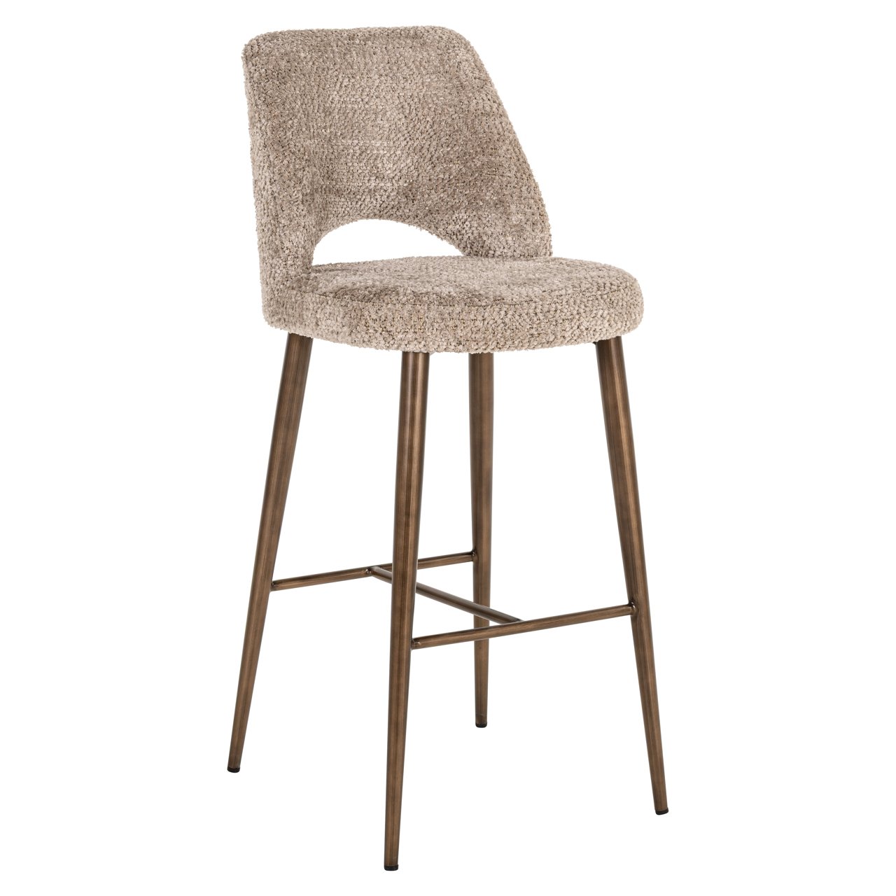 Bar Stool Delphine Lovely Nature Fire Retardant – stylish bar seating