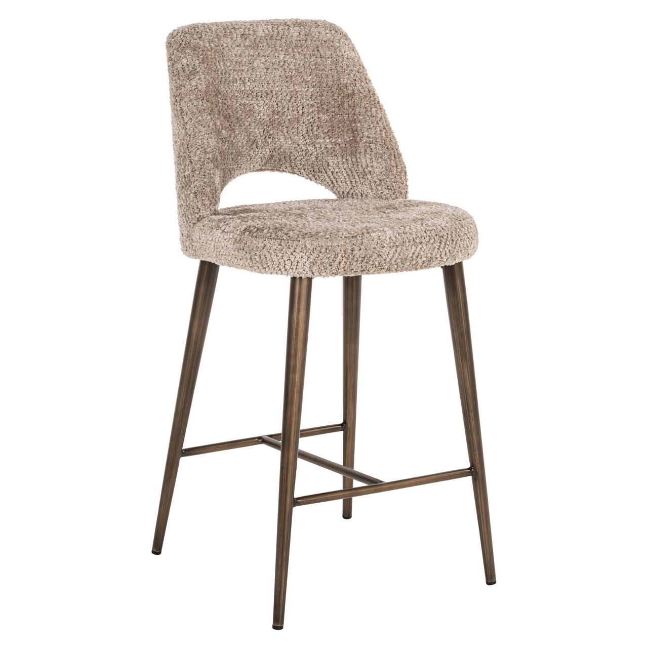 Counter Stool Delphine Lovely Nature Fire Retardant