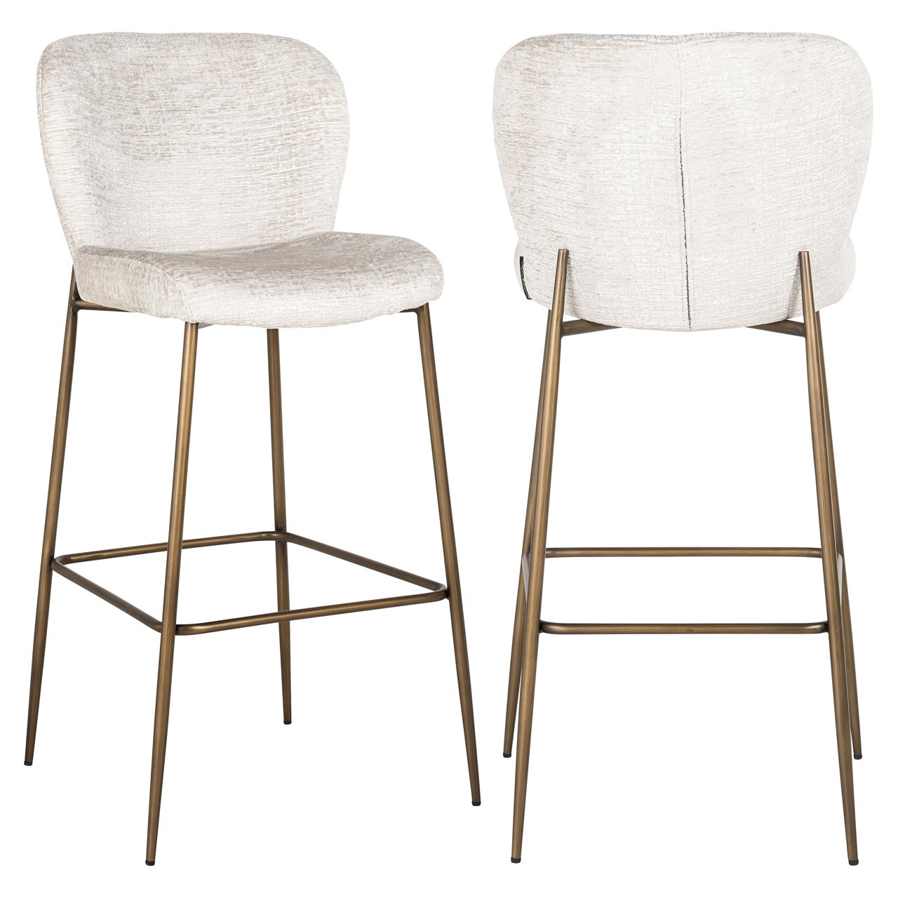 Bar Stool Darby Cream Fusion – Scaun de Bar Modern și Confortabil