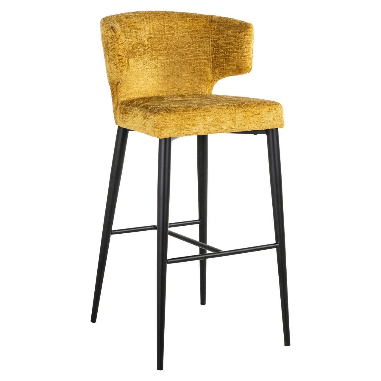 Bar Stool Taylor Mustard Fusion – Scaun de Bar Elegant și Confortabil