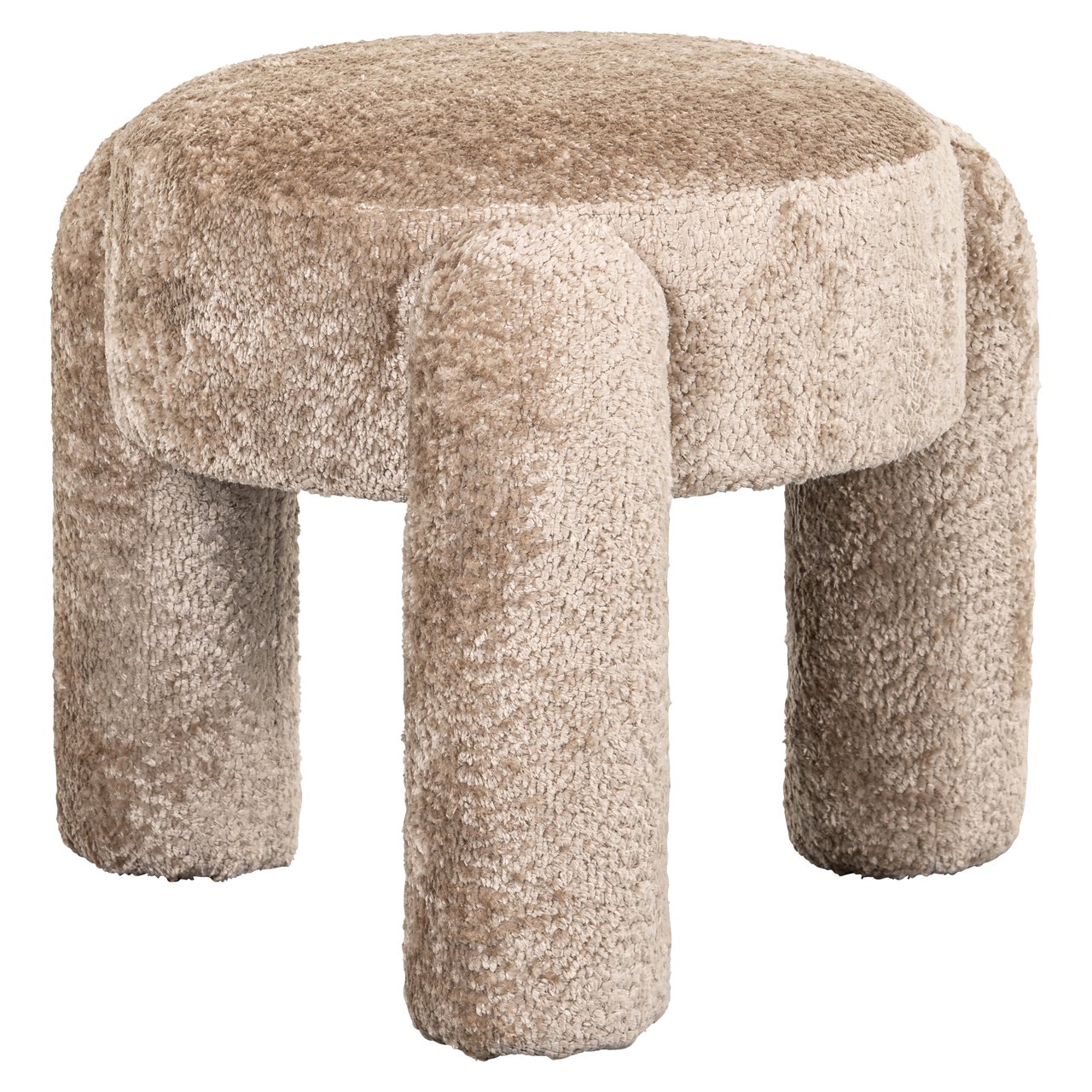 Pouf e poggiapiedi Holly Sheep Natural