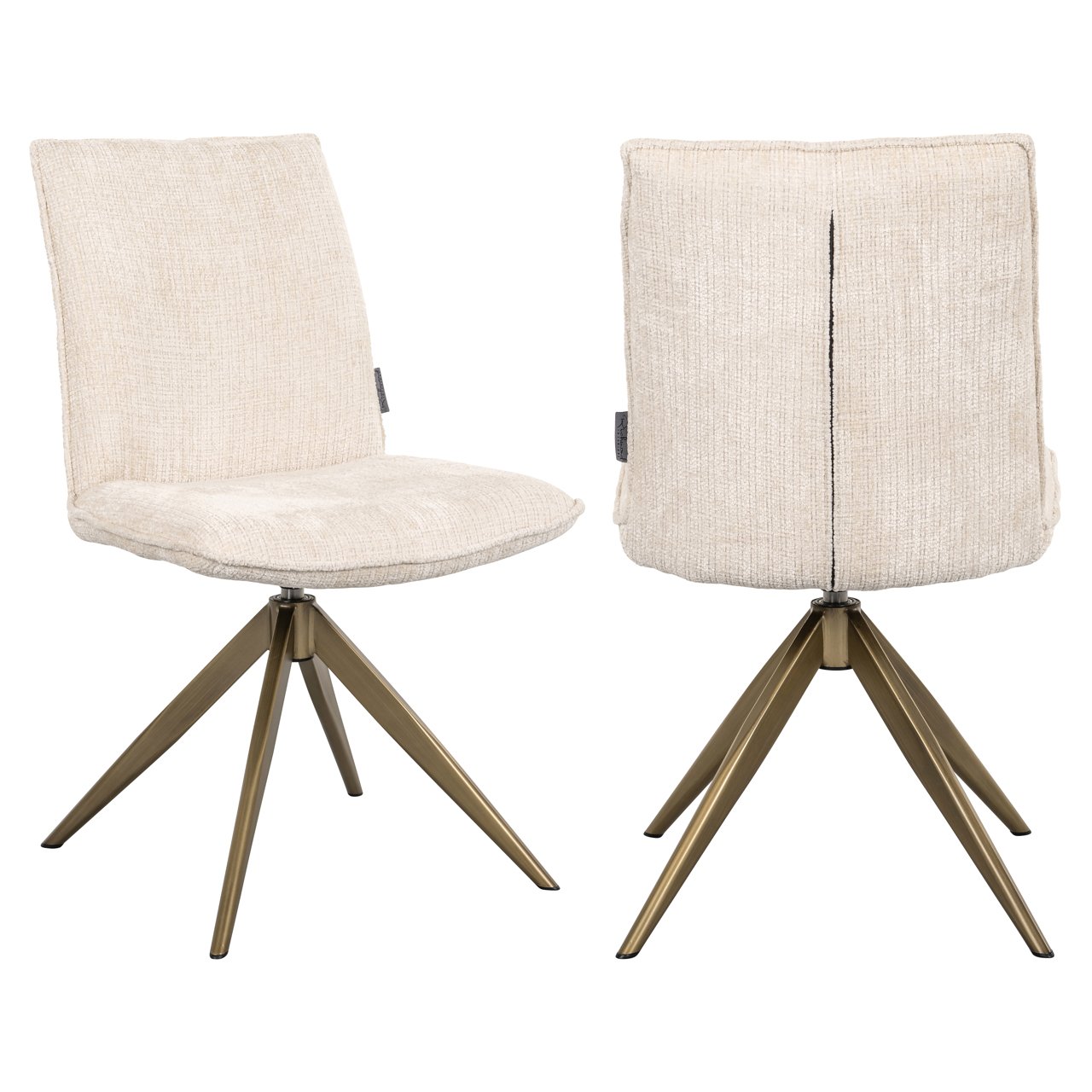 Scaun Dining Dakota Niagara Beige – Rotativ Modern