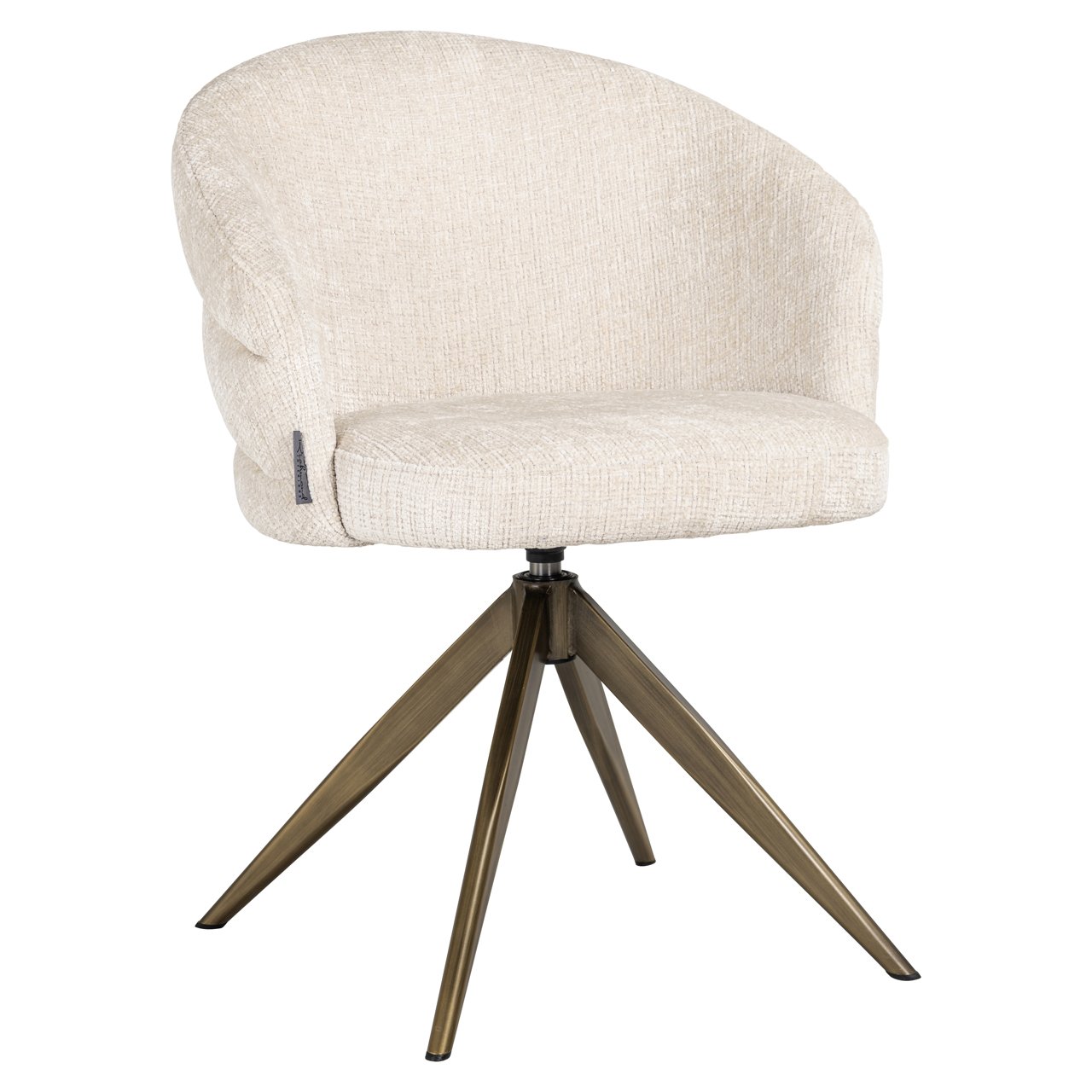 Dining Chair Zendaya Niagara Beige – Scaun Dining Rotativ Elegant