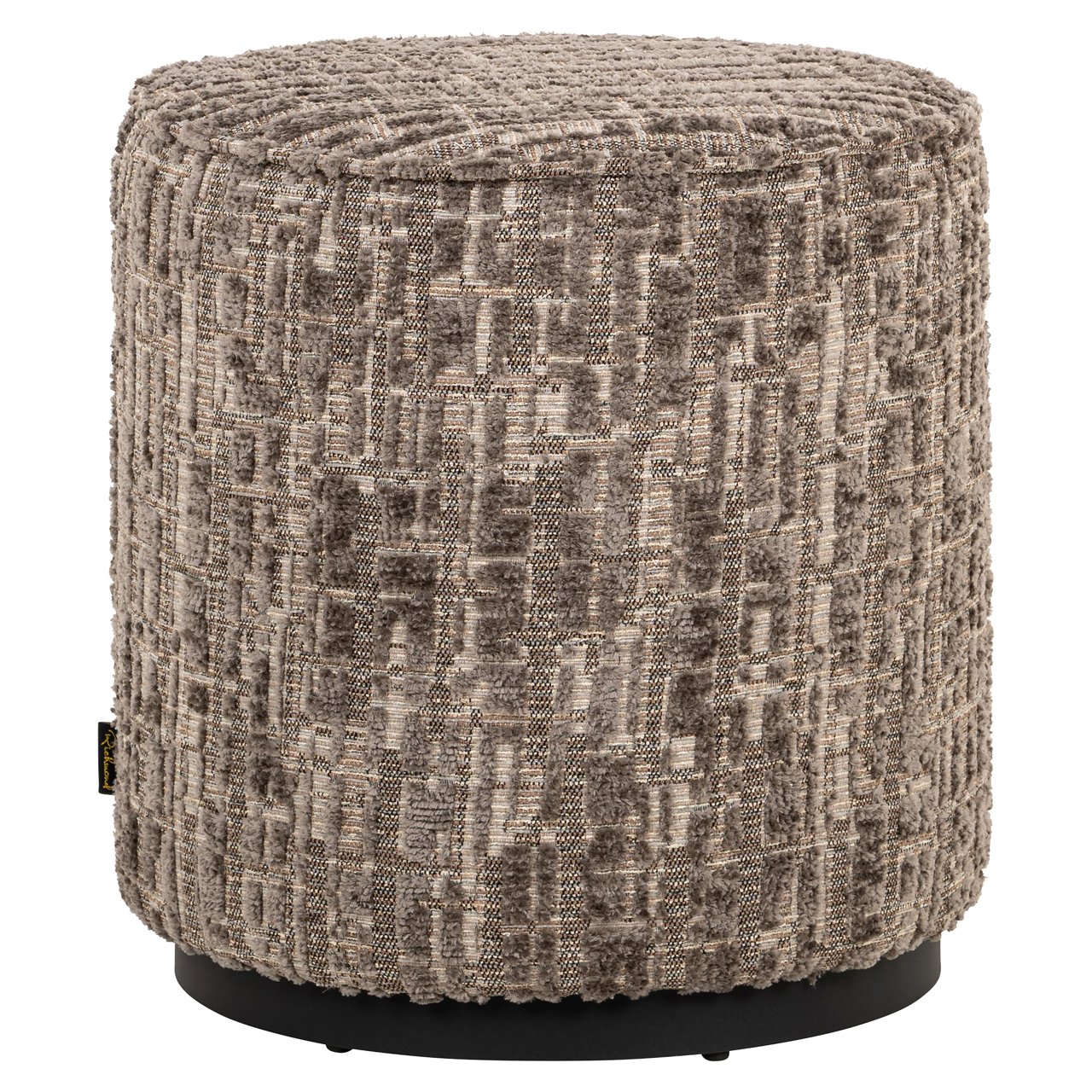 Pouffe & Footstool Lexie Greige 45ø