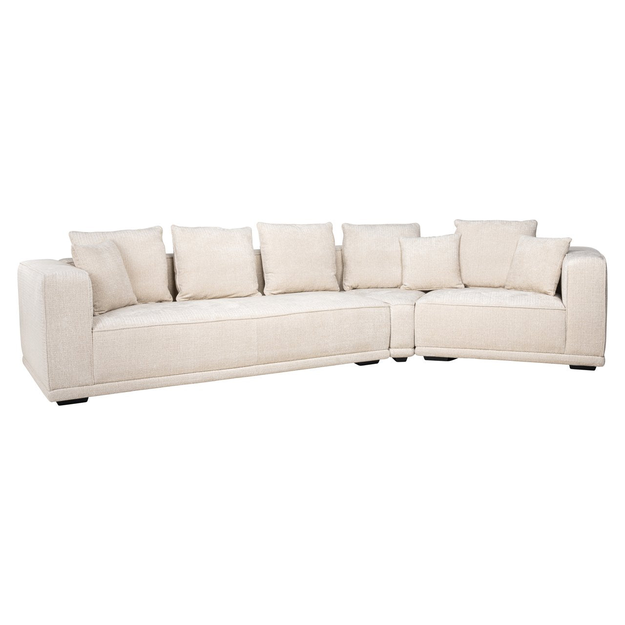 Sofa Lusso Niagara Beige 4 Seater