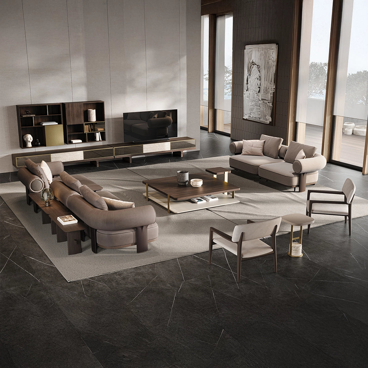 Canapea Tramonto – Eleganță și confort contemporan