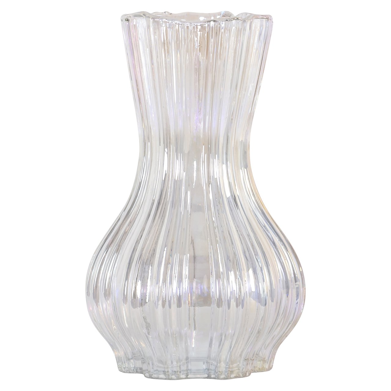Vase Cracy Iridescent Small