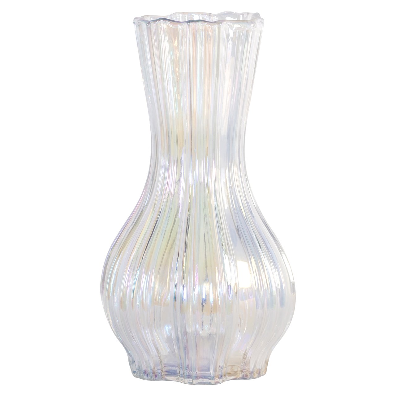Vase Cracy Iridescent Large