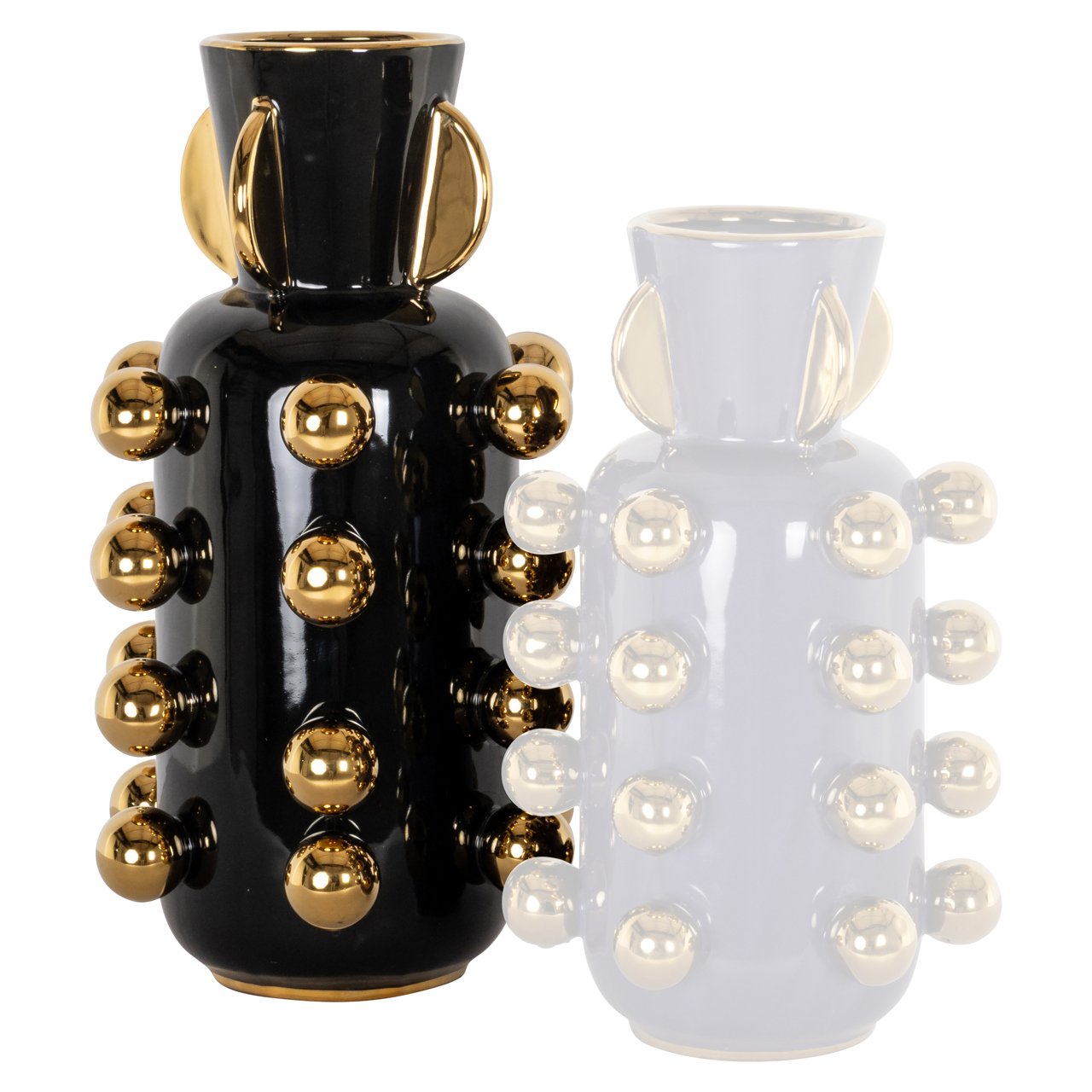 Vaso grande nero Zalia