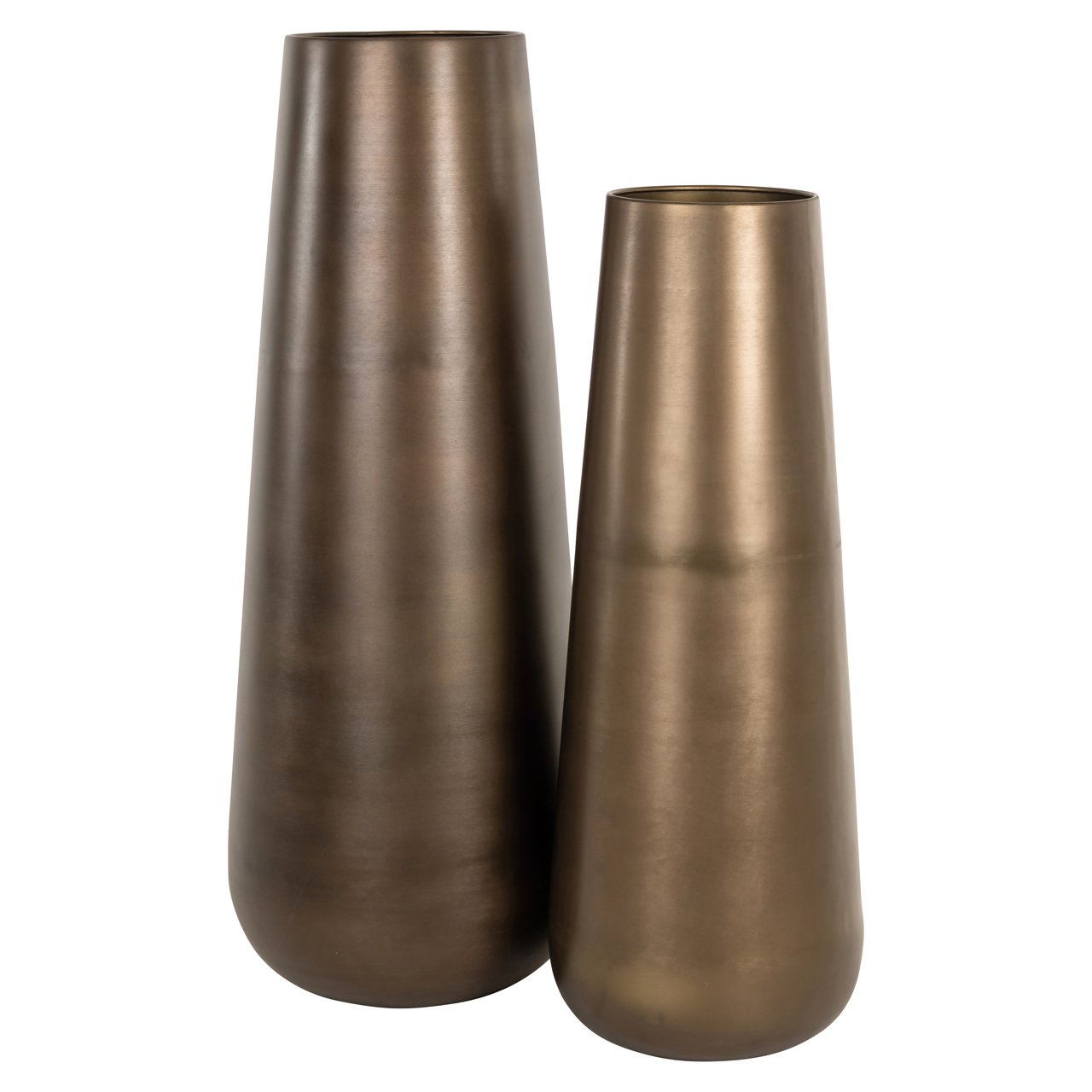 Vasi grandi antichi in ottone Kenza