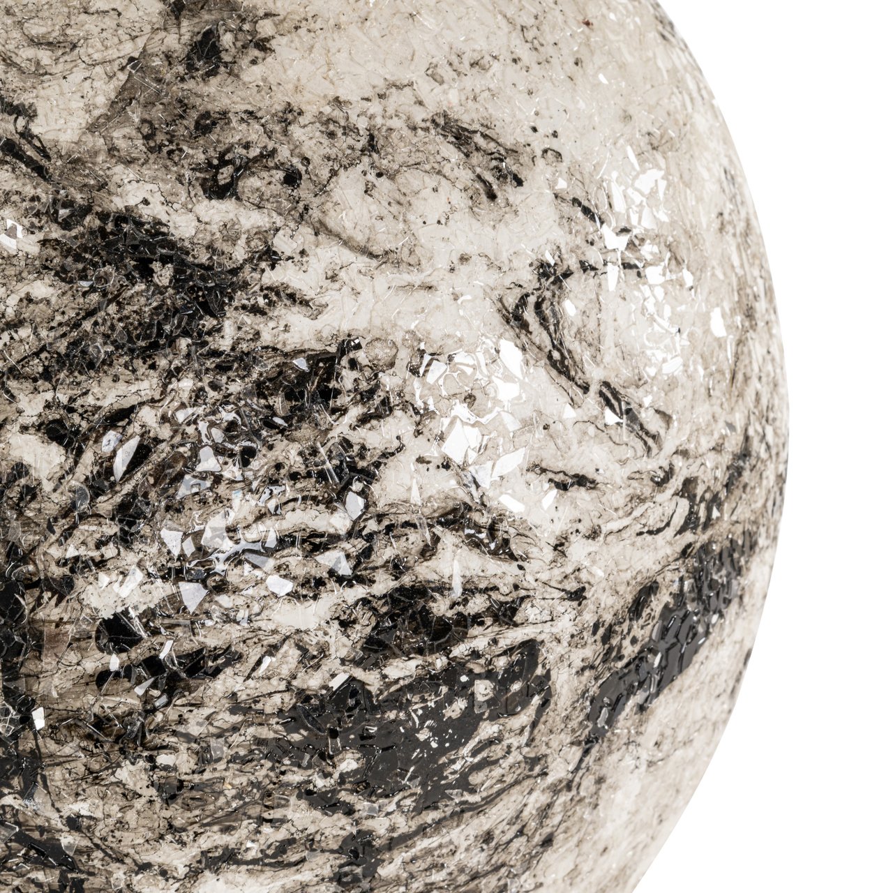 Vase Florry Black/White