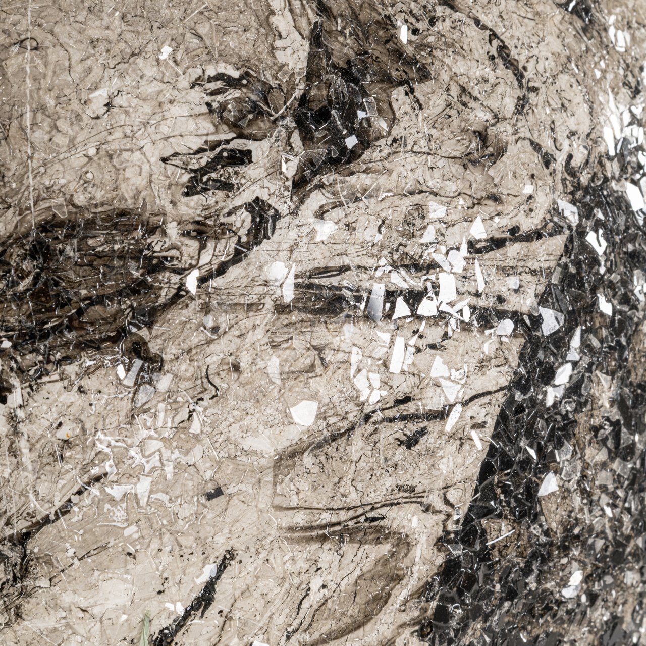 Vase Delisha Black/White