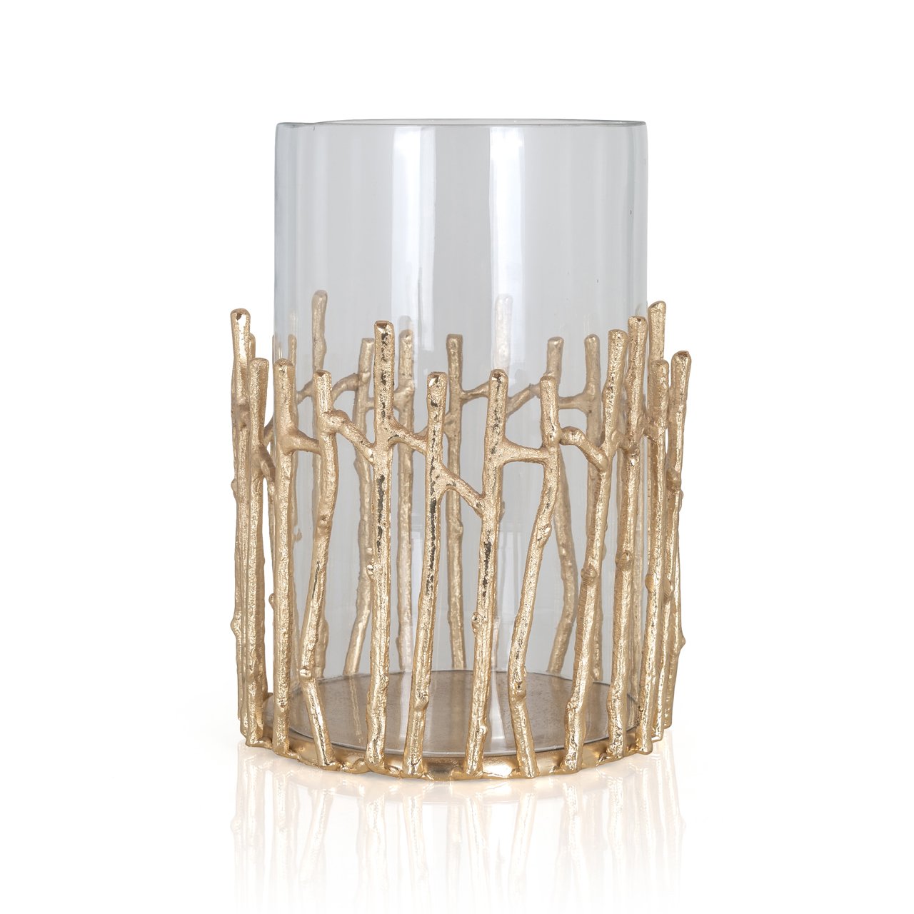 Suport Lumanare Mare Loretta Gold - Calitate Premium