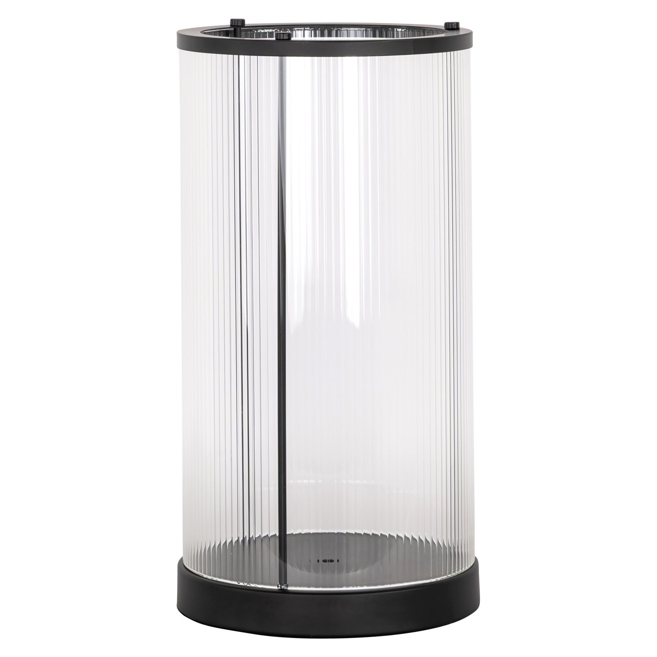 Suport Lumanari Hurricane Dayene Negru | Mare | Modern