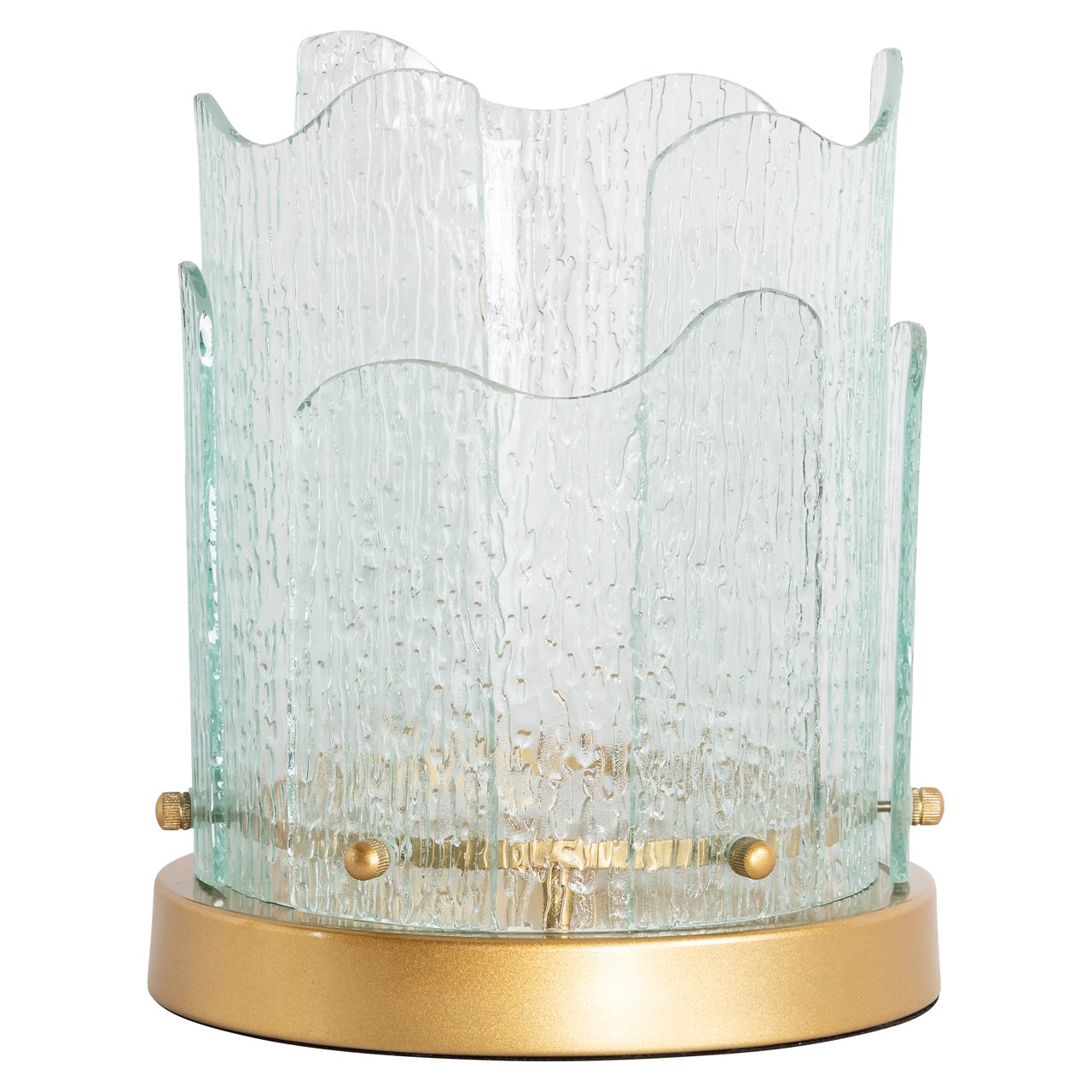 Suport Lumanari Hurricane Danila Auriu | Mic | Clasic | Elegant