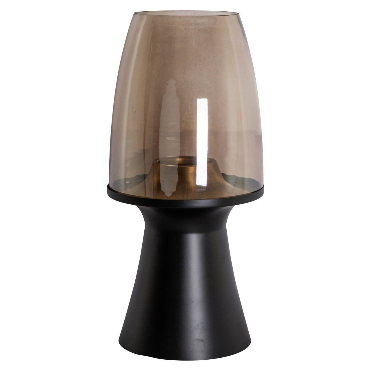 Suport Lumanari Hurricane Vienna Negru | Dimensiune Mare