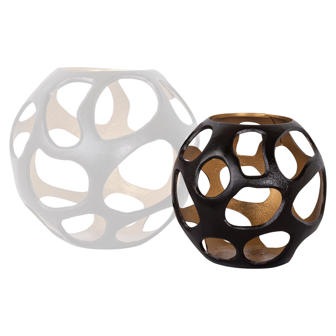 Suport Lumanari Hurricane Alysia Maro | Dimensiune Mica