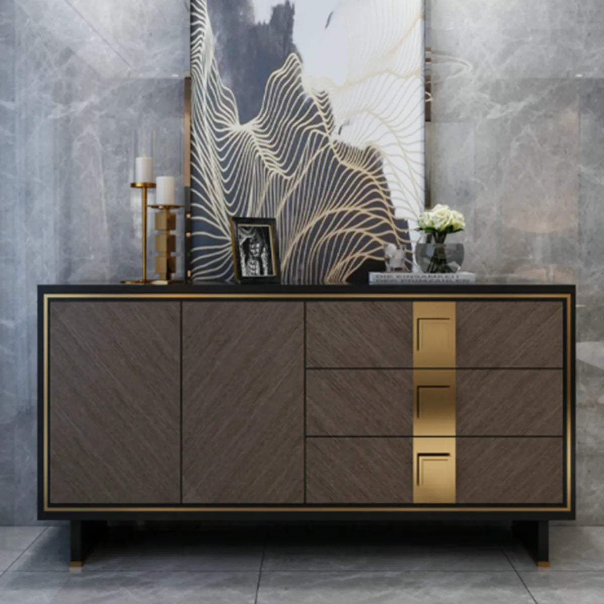 Cassettiera Batari: design moderno, eleganza minimalista per la camera da letto