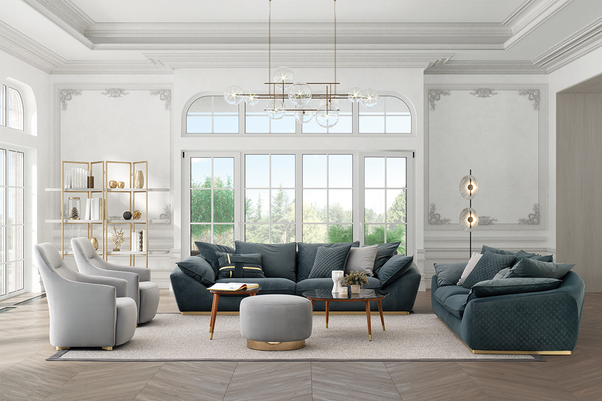 Compoziție Aurum – Eleganță Modernă și Confort Premium pentru Livingul Tău