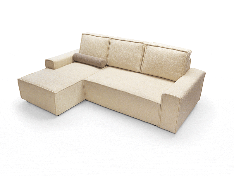 Canapea extensibila Benaro, 255 x 170 x 95 cm